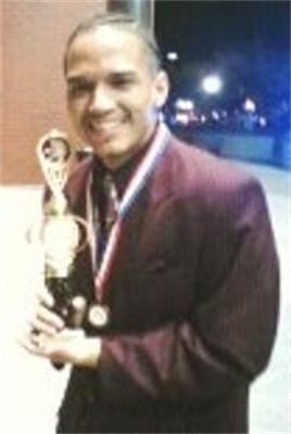 Jose with Gospelfest trophy